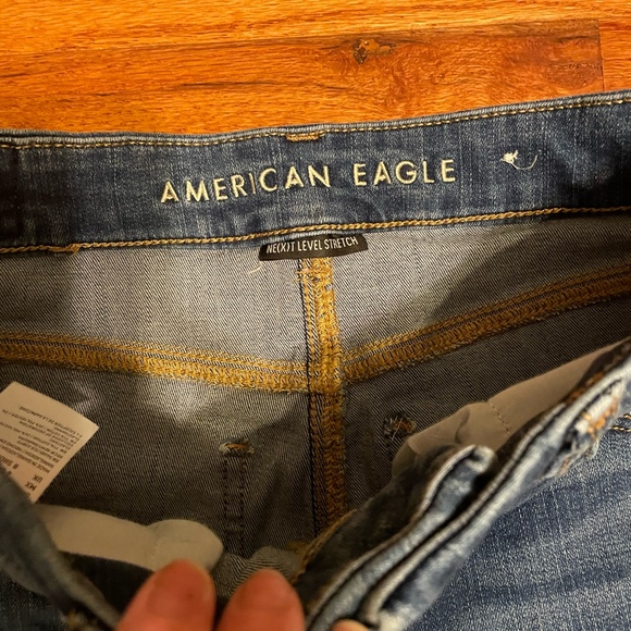 American Eagle Women’s Curvy High Rise Jegging Size 4 Short - Picture 3 of 7
